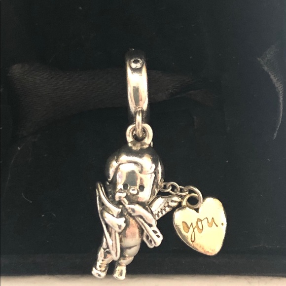 Pandora Jewelry - Pandora shine  Cupid and you charm worn once